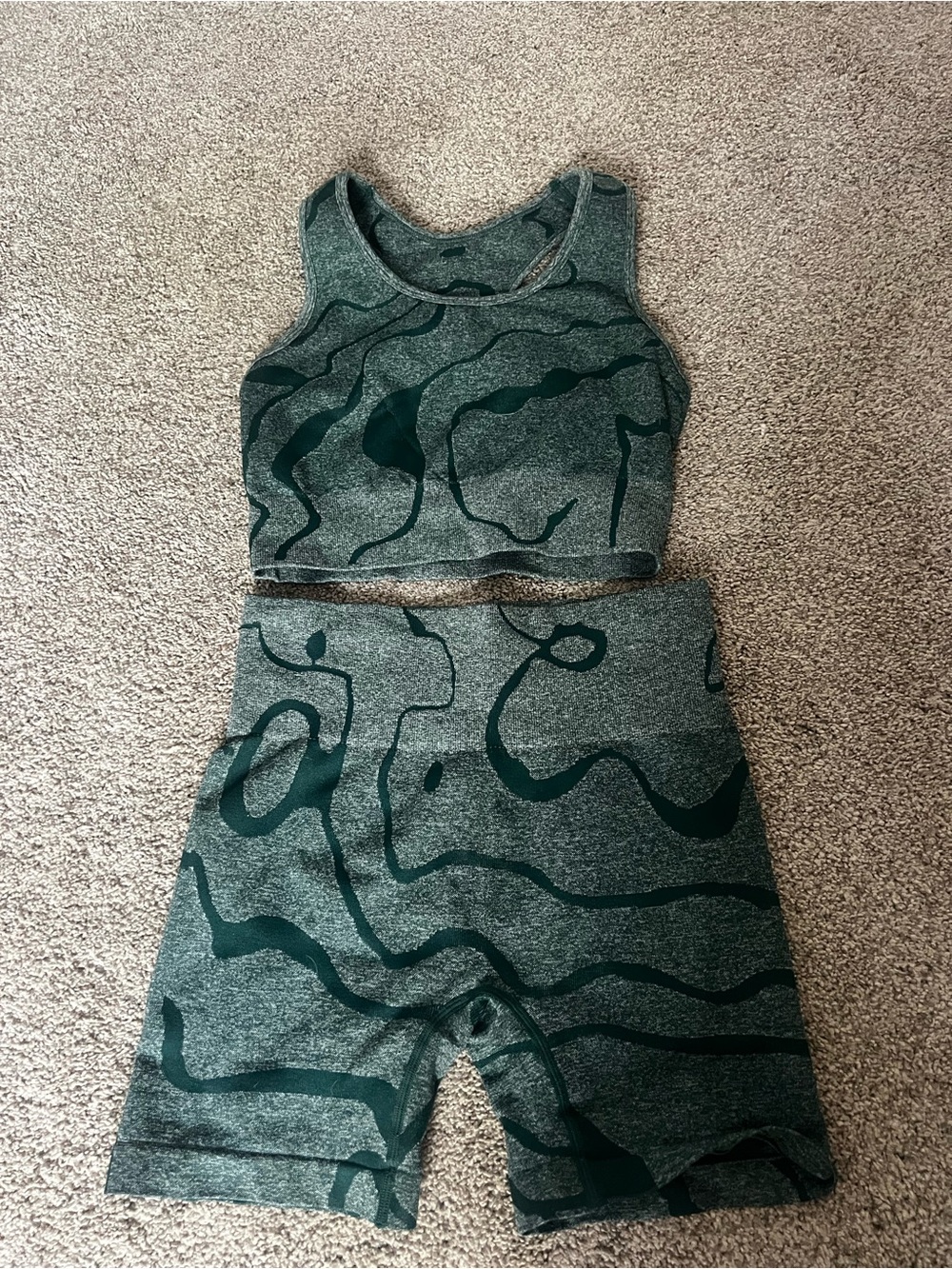 Green workout set